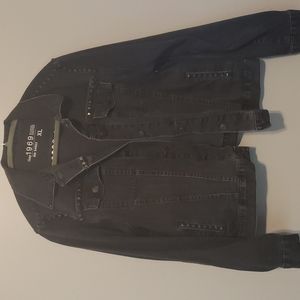 Gap Studded Black Denim Jacket